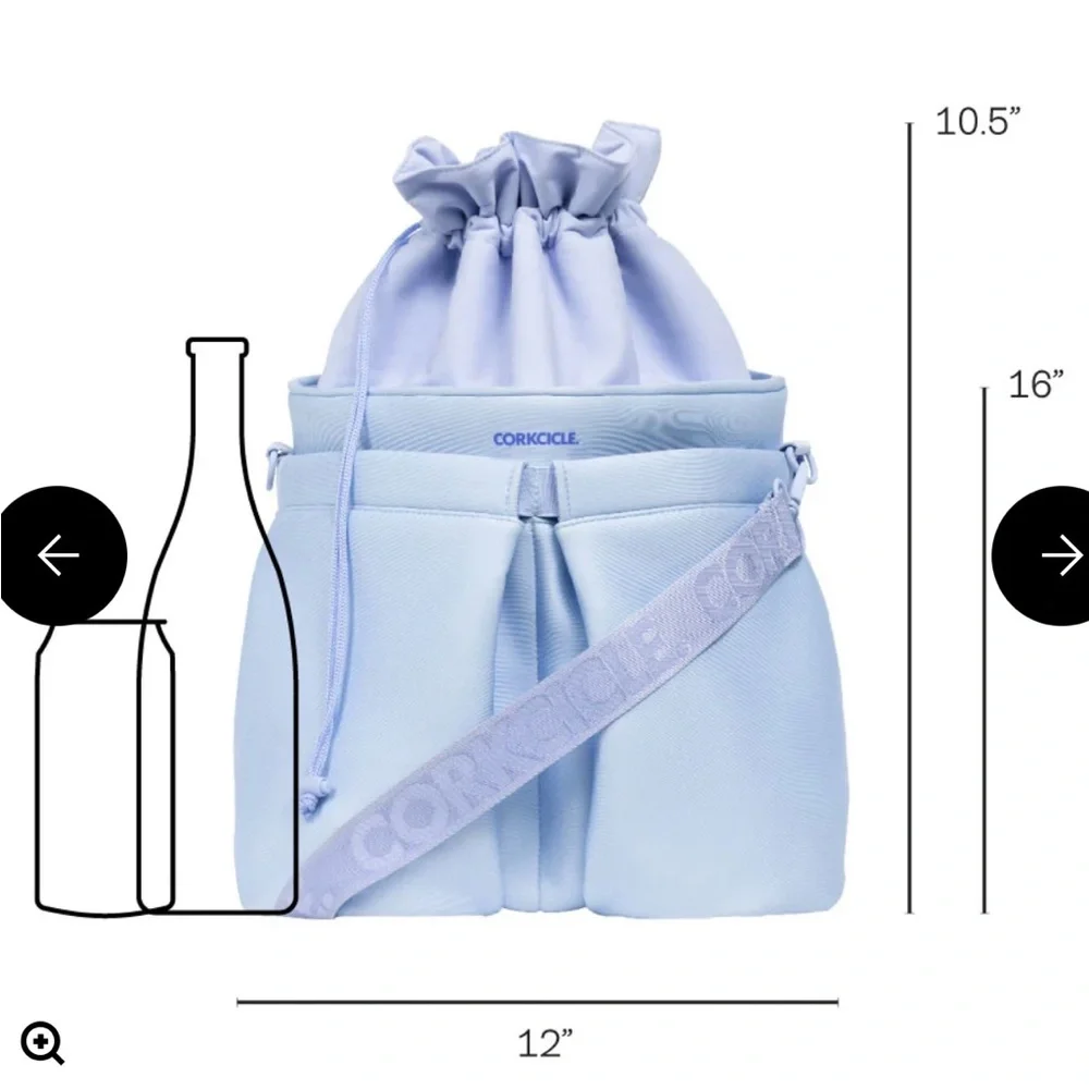 Corkcicle Beverage Bucket Cooler- Pink-New With Tags